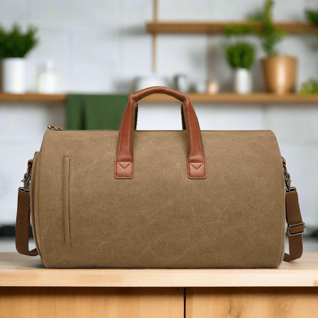 Sentier - Khaki Travel Bag - Avourie