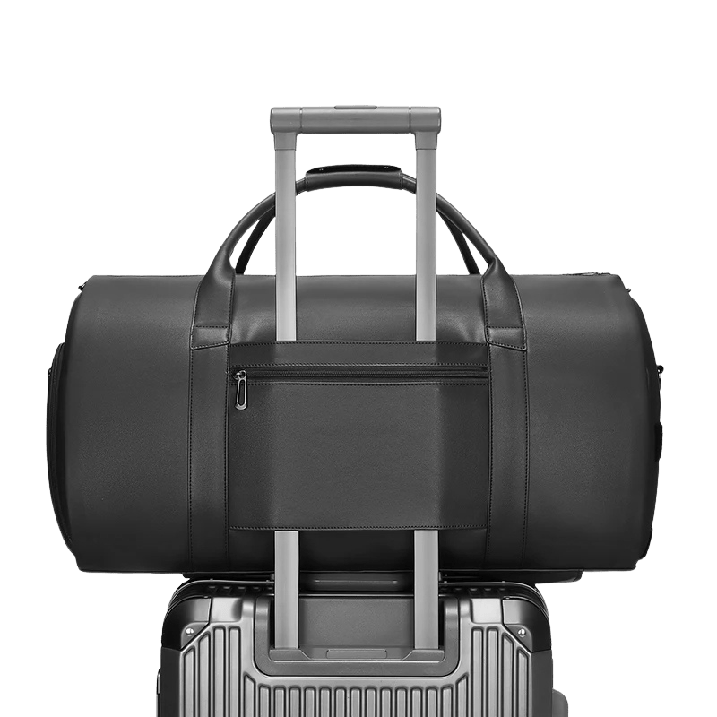 Sentier duffel on luggage handle for convenient travel