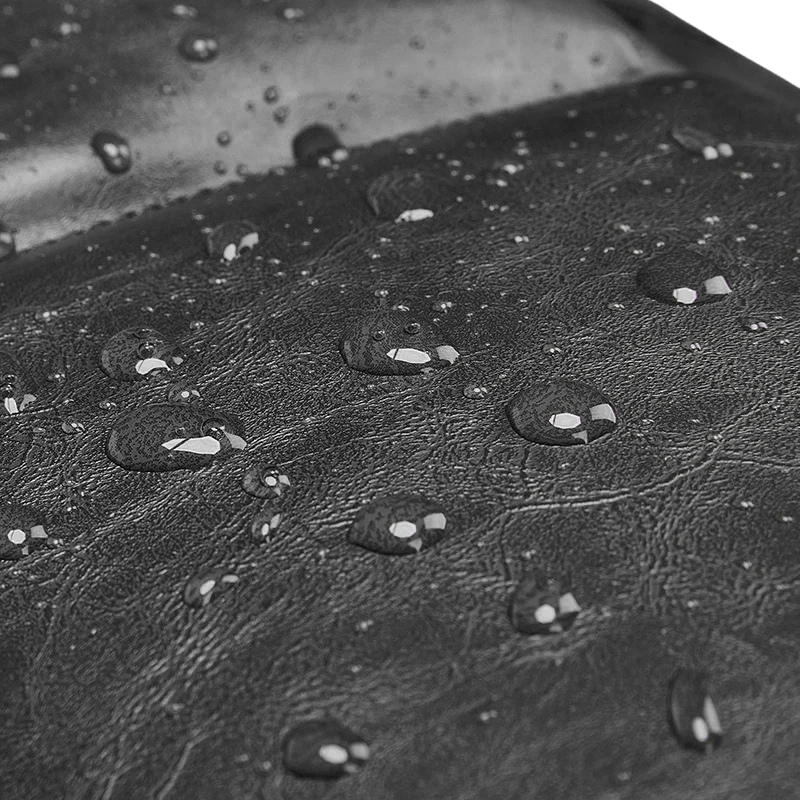Close-up texture of Valmont waterproof PU leather material